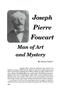 Primary view of Joseph Pierre Foucart: Man of Art and Mystery