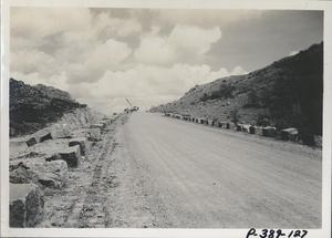 View of Guard Posts on Highway 44