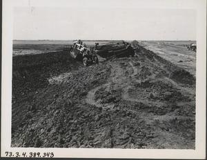 Placing and Rolling West Canal Embankment