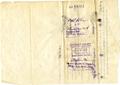 Legal Document: Statement of Mabel Allen for money owed on an insurance policy
