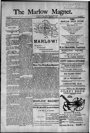 The Marlow Magnet. (Marlow, Indian Terr.), Vol. 1, No. 51, Ed. 1 Thursday, March 1, 1894