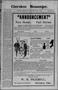 Thumbnail image of item number 1 in: 'Cherokee Messenger. (Cherokee, Okla.), Vol. 6, No. 8, Ed. 1 Friday, September 8, 1905'.
