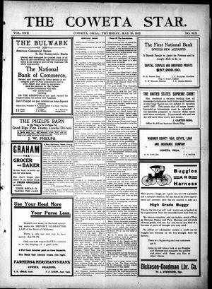 The Coweta Star. (Coweta, Okla.), Vol. 1, No. 6, Ed. 1 Thursday, May 30, 1912