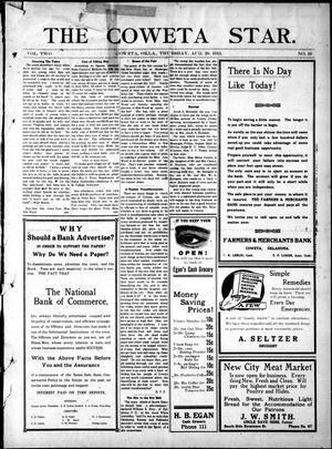The Coweta Star. (Coweta, Okla.), Vol. 2, No. 19, Ed. 1 Thursday, August 28, 1913