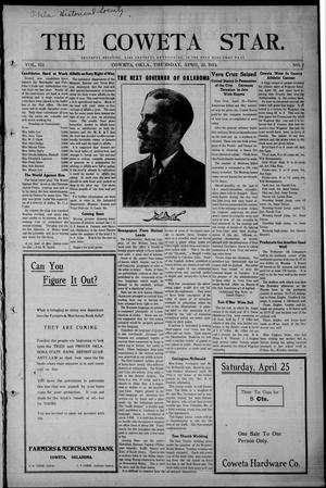 The Coweta Star. (Coweta, Okla.), Vol. 3, No. 2, Ed. 1 Thursday, April 23, 1914