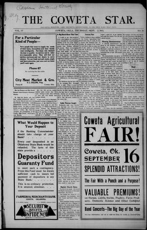 The Coweta Star. (Coweta, Okla.), Vol. 4, No. 21, Ed. 1 Thursday, September 2, 1915