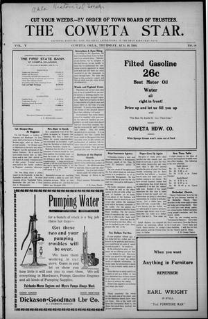 The Coweta Star. (Coweta, Okla.), Vol. 5, No. 18, Ed. 1 Thursday, August 10, 1916