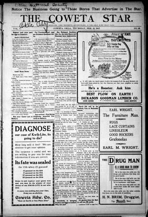The Coweta Star. (Coweta, Okla.), Vol. 5, No. 46, Ed. 1 Thursday, February 22, 1917