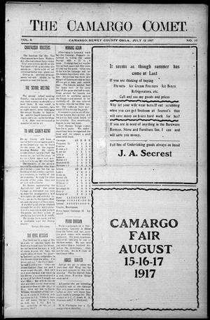 The Camargo Comet. (Camargo, Okla.), Vol. 6, No. 10, Ed. 1 Friday, July 13, 1917