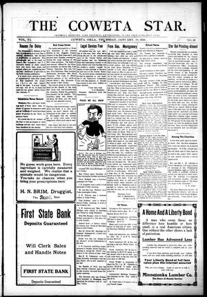 The Coweta Star. (Coweta, Okla.), Vol. 6, No. 39, Ed. 1 Thursday, January 10, 1918
