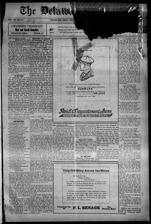 The Delaware Register (Delaware, Okla.), Vol. 7, No. 30, Ed. 1 Thursday, October 10, 1918