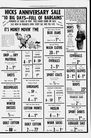 The Chickasha Daily Express (Chickasha, Okla.), Vol. 70, Ed. 1 Wednesday, February 28, 1962