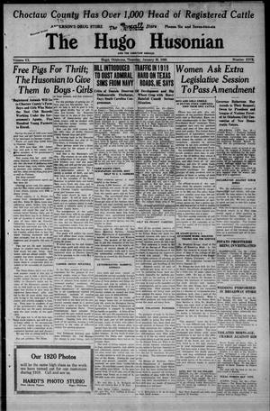 The Hugo Husonian and The Choctaw Herald. (Hugo, Okla.), Ed. 1 Thursday, January 29, 1920