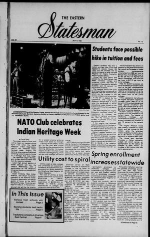 Primary view of object titled 'The Eastern Statesman (Wilburton, Okla.), Vol. 53, No. 16, Ed. 1 Tuesday, April 8, 1980'.