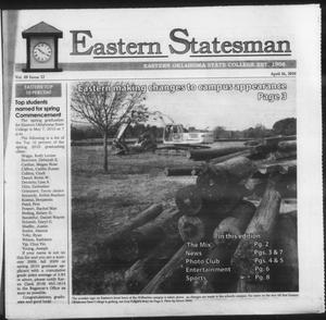 Primary view of object titled 'Eastern Statesman (Wilburton, Okla.), Vol. 88, No. 12, Ed. 1 Friday, April 16, 2010'.