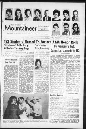 The Eastern A&M Mountaineer (Wilburton, Okla.), Vol. 35, No. 11, Ed. 1 Friday, February 8, 1963