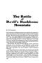 Article: The Battle of Devil's Backbone Mountain