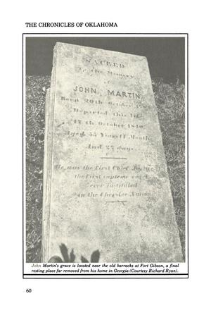 Primary view of object titled 'Judge John Martin: First Chief Justice of the Cherokees'.