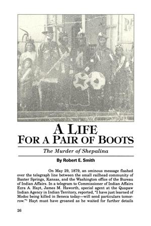 A Life for a Pair of Boots: The Murder of Shepalina