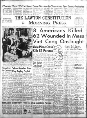 Primary view of object titled 'The Lawton Constitution & Morning Press (Lawton, Okla.), Vol. 16, No. 6, Ed. 1 Sunday, February 7, 1965'.