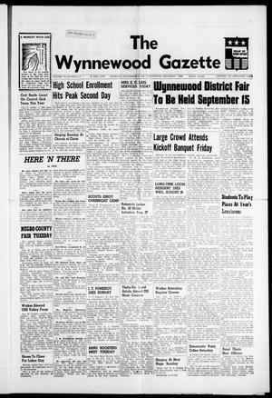 The Wynnewood Gazette (Wynnewood, Okla.), Vol. 63, No. 37, Ed. 1 Thursday, September 3, 1964