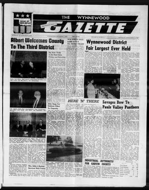 The Wynnewood Gazette (Wynnewood, Okla.), Vol. 67, No. 32, Ed. 1 Thursday, September 14, 1967