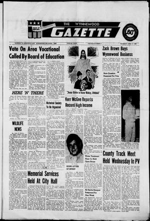 The Wynnewood Gazette (Wynnewood, Okla.), Vol. 68, No. 8, Ed. 1 Thursday, April 11, 1968