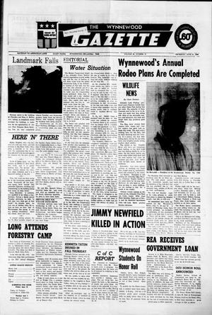 The Wynnewood Gazette (Wynnewood, Okla.), Vol. 68, No. 19, Ed. 1 Thursday, June 27, 1968