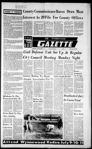 The Wynnewood Gazette (Wynnewood, Okla.), Vol. 69, No. 18, Ed. 1 Thursday, July 9, 1970