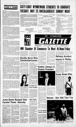 The Wynnewood Gazette (Wynnewood, Okla.), Vol. 71, No. 10, Ed. 1 Thursday, May 18, 1972