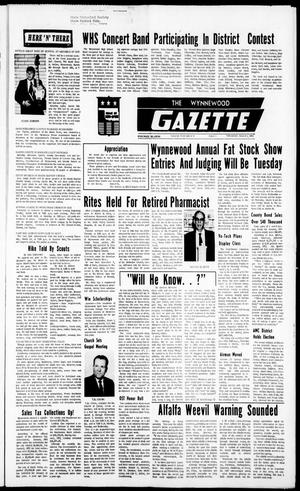 The Wynnewood Gazette (Wynnewood, Okla.), Vol. 71, No. 51, Ed. 1 Thursday, March 1, 1973