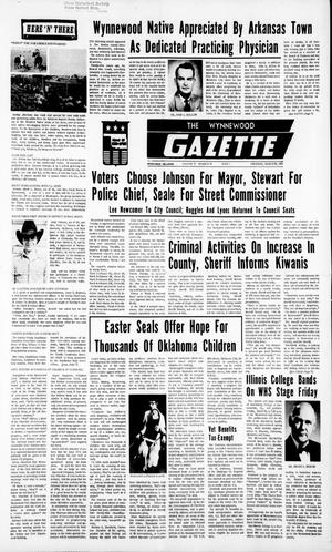The Wynnewood Gazette (Wynnewood, Okla.), Vol. 71, No. 53, Ed. 1 Thursday, March 22, 1973