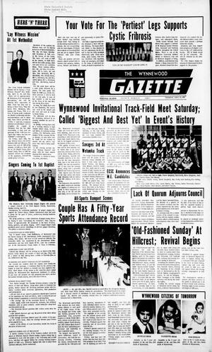The Wynnewood Gazette (Wynnewood, Okla.), Vol. 71, No. 56, Ed. 1 Thursday, April 12, 1973