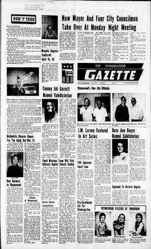 The Wynnewood Gazette (Wynnewood, Okla.), Vol. 72, No. 9, Ed. 1 Thursday, May 10, 1973