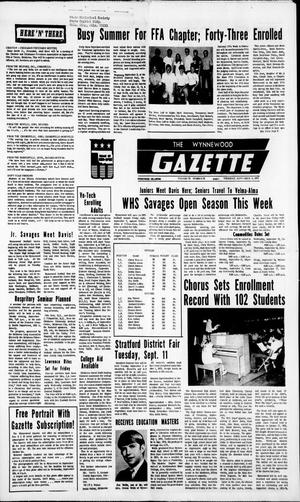 The Wynnewood Gazette (Wynnewood, Okla.), Vol. 72, No. 26, Ed. 1 Thursday, September 6, 1973