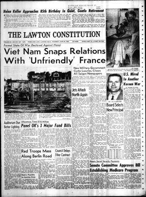 The Lawton Constitution (Lawton, Okla.), Vol. 63, No. 213, Ed. 1 Thursday, June 24, 1965