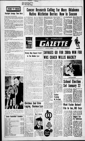 The Wynnewood Gazette (Wynnewood, Okla.), Vol. 72, No. 43, Ed. 1 Thursday, January 3, 1974