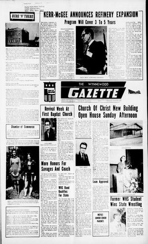 The Wynnewood Gazette (Wynnewood, Okla.), Vol. 73, No. 3, Ed. 1 Thursday, March 28, 1974