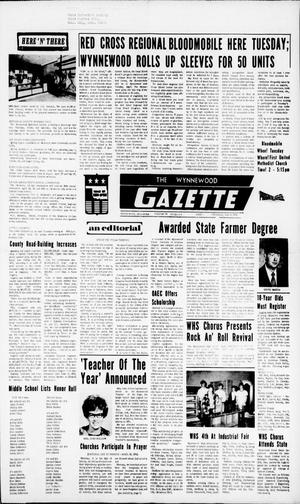 The Wynnewood Gazette (Wynnewood, Okla.), Vol. 73, No. 8, Ed. 1 Thursday, May 2, 1974