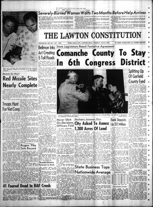 Primary view of object titled 'The Lawton Constitution (Lawton, Okla.), Vol. 63, No. 221, Ed. 1 Tuesday, July 6, 1965'.