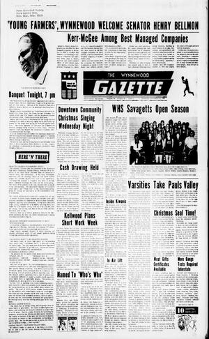 The Wynnewood Gazette (Wynnewood, Okla.), Vol. 73, No. 40, Ed. 1 Thursday, December 12, 1974