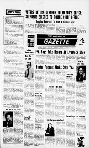 The Wynnewood Gazette (Wynnewood, Okla.), Vol. 75, No. 2, Ed. 1 Thursday, March 20, 1975