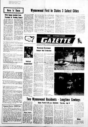 The Wynnewood Gazette (Wynnewood, Okla.), Vol. 76, No. 18, Ed. 1 Thursday, July 8, 1976