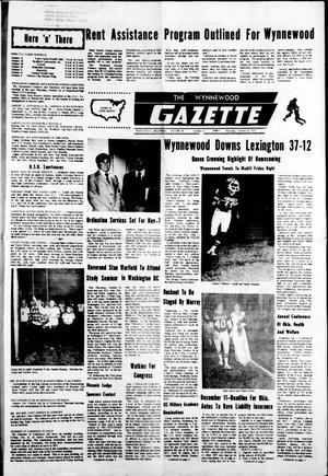 The Wynnewood Gazette (Wynnewood, Okla.), Vol. 76, No. 31, Ed. 1 Thursday, October 14, 1976