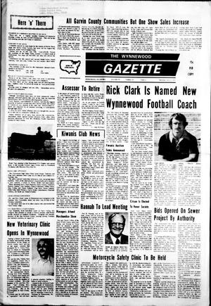 The Wynnewood Gazette (Wynnewood, Okla.), Vol. 77, No. 19, Ed. 1 Thursday, July 21, 1977