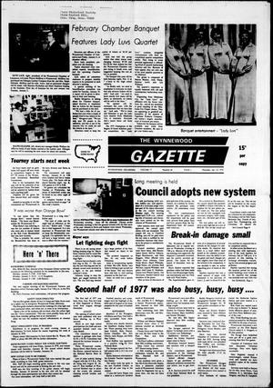 The Wynnewood Gazette (Wynnewood, Okla.), Vol. 77, No. 44, Ed. 1 Thursday, January 12, 1978