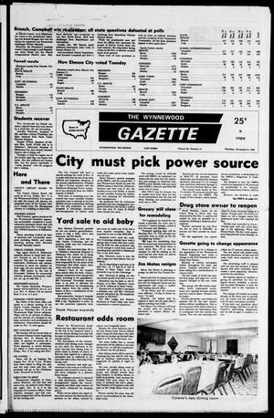 The Wynnewood Gazette (Wynnewood, Okla.), Vol. 82, No. 31, Ed. 1 Thursday, November 8, 1984