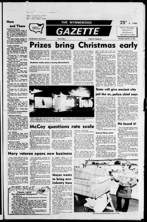 The Wynnewood Gazette (Wynnewood, Okla.), Vol. 82, No. 36, Ed. 1 Thursday, December 13, 1984