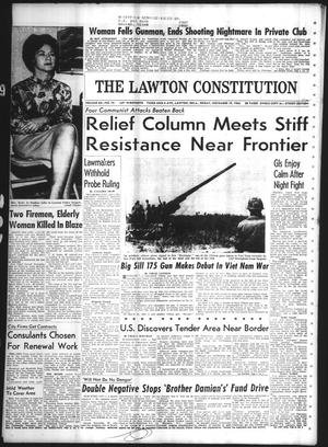 Primary view of object titled 'The Lawton Constitution (Lawton, Okla.), Vol. 64, No. 76, Ed. 1 Friday, November 19, 1965'.