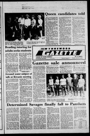 The Wynnewood Gazette (Wynnewood, Okla.), Vol. 83, No. 25, Ed. 1 Thursday, September 26, 1985